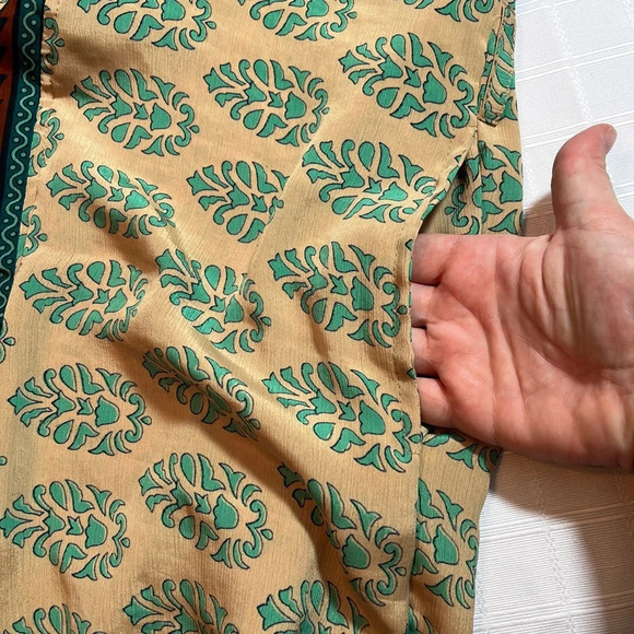 Darn Good Yarn Long-Line Open Front Duster NWOT - Picture 3 of 12